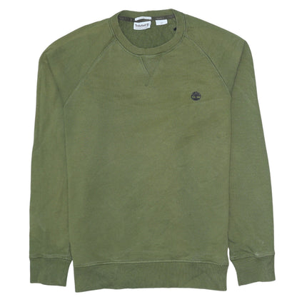 Mens UK Size S Timberland Green Pullover Sweatshirt
