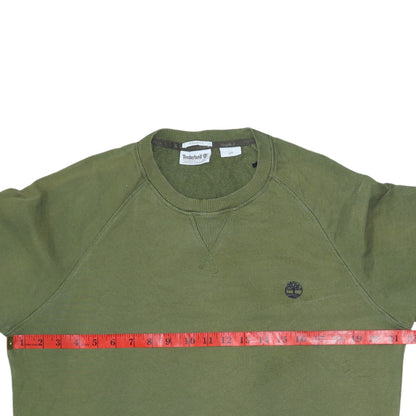 Mens UK Size S Timberland Green Pullover Sweatshirt