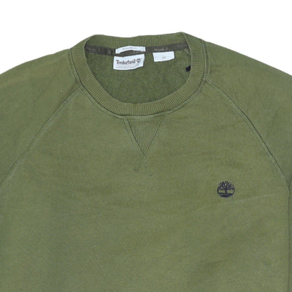 Mens UK Size S Timberland Green Pullover Sweatshirt