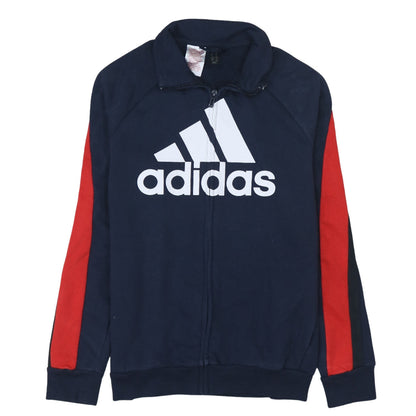 Boys UK Size 13-14 Years adidas Blue Track Jacket