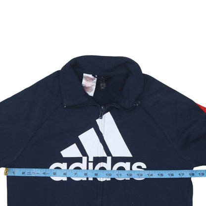 Boys UK Size 13-14 Years adidas Blue Track Jacket