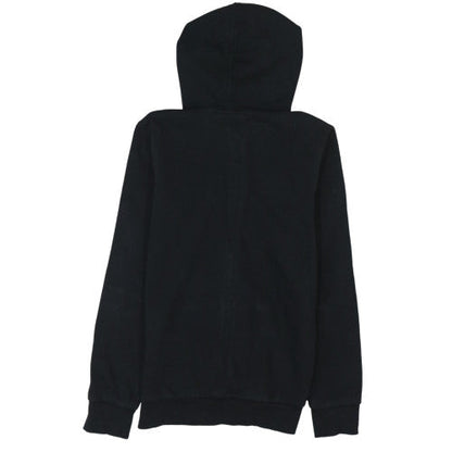 Puma Boys Black Full Zip Hoodie 13-14 Years Cotton Blend Casual Sweatshirt