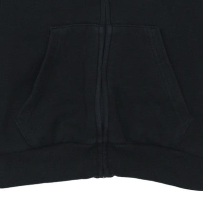 Puma Boys Black Full Zip Hoodie 13-14 Years Cotton Blend Casual Sweatshirt