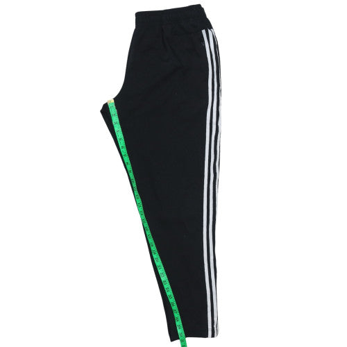 Mens UK Size XL adidas Regular Fit Track Pants Black Trousers
