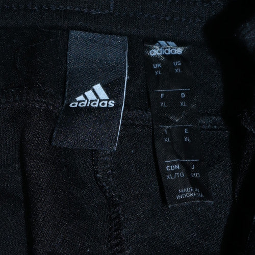 Mens UK Size XL adidas Regular Fit Track Pants Black Trousers