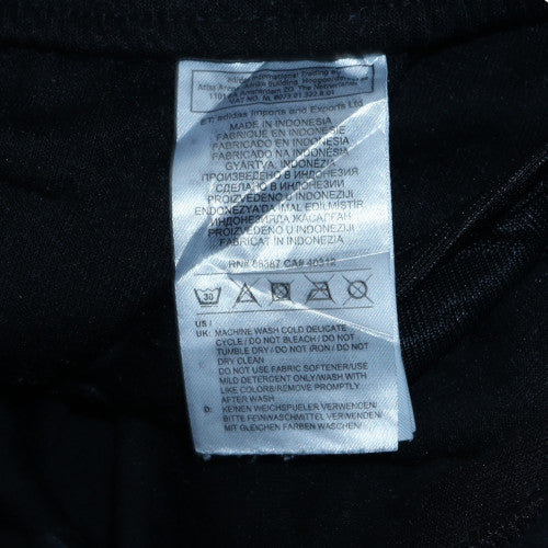 Mens UK Size XL adidas Regular Fit Track Pants Black Trousers