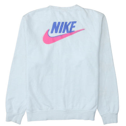 Mens UK Size M Nike White Pullover Sweatshirt