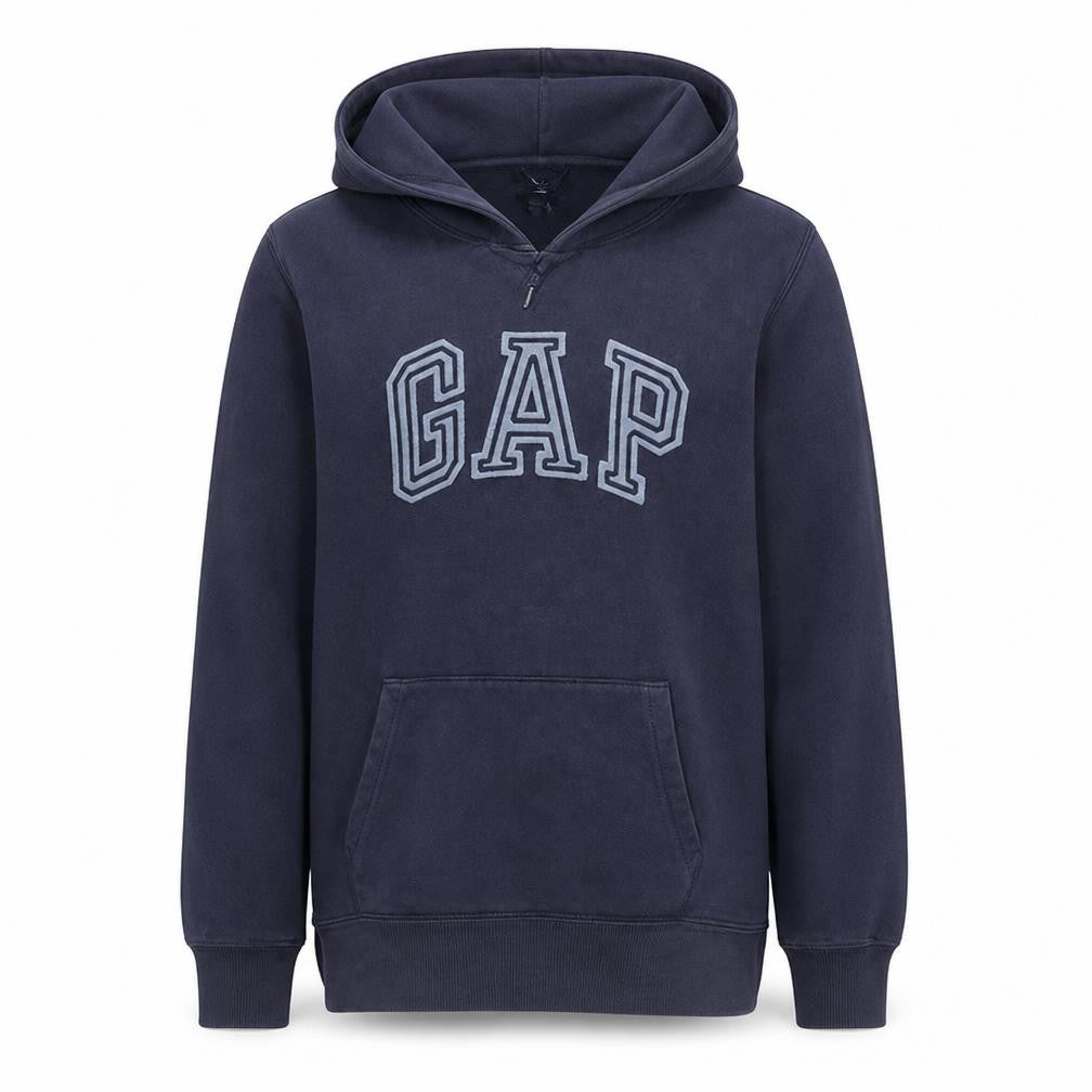 Mens UK Size M Gap Blue Pullover Hoodie