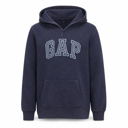 Mens UK Size M Gap Blue Pullover Hoodie