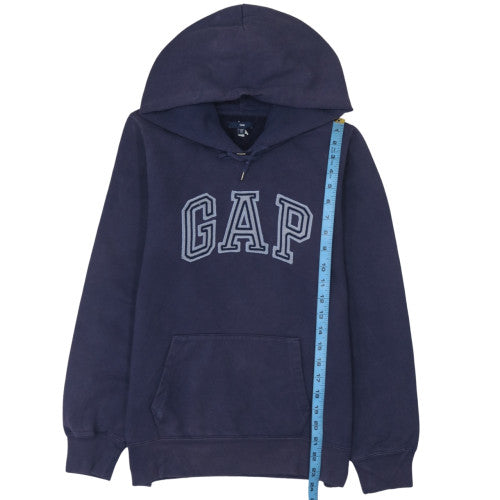 Mens UK Size M Gap Blue Pullover Hoodie