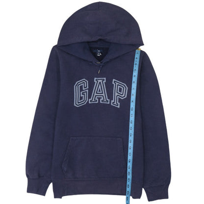 Mens UK Size M Gap Blue Pullover Hoodie