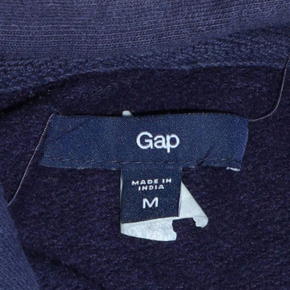 Mens UK Size M Gap Blue Pullover Hoodie
