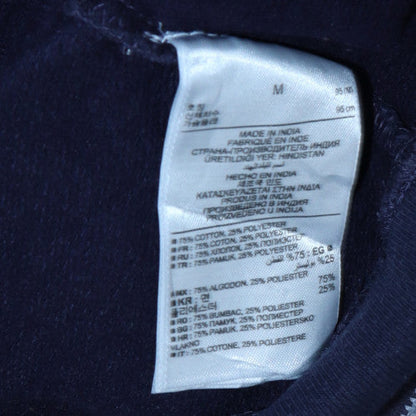 Mens UK Size M Gap Blue Pullover Hoodie
