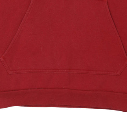 Mens UK Size M adidas Red Pullover Hoodie
