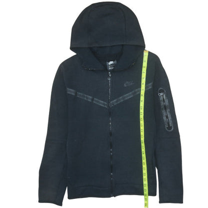 Mens UK Size M Nike Black Full Zip Hoodie
