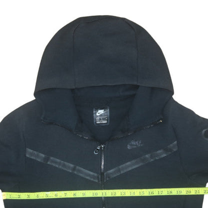 Mens UK Size M Nike Black Full Zip Hoodie