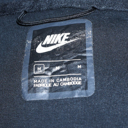 Mens UK Size M Nike Black Full Zip Hoodie