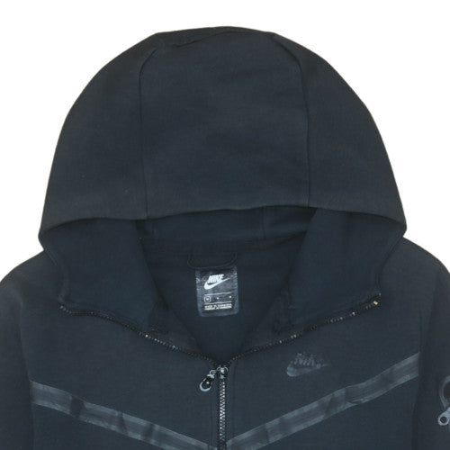 Mens UK Size M Nike Black Full Zip Hoodie
