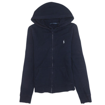 Mens UK Size M Ralph Lauren Sport Blue Full Zip Hoodie