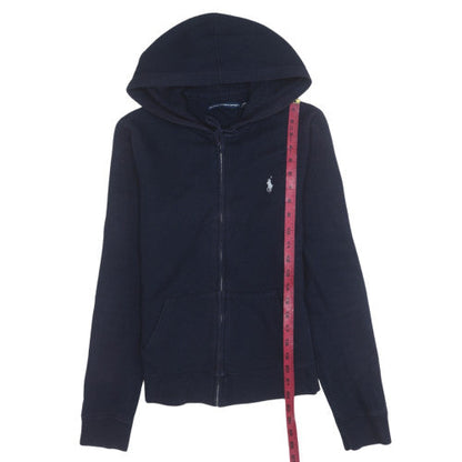 Mens UK Size M Ralph Lauren Sport Blue Full Zip Hoodie