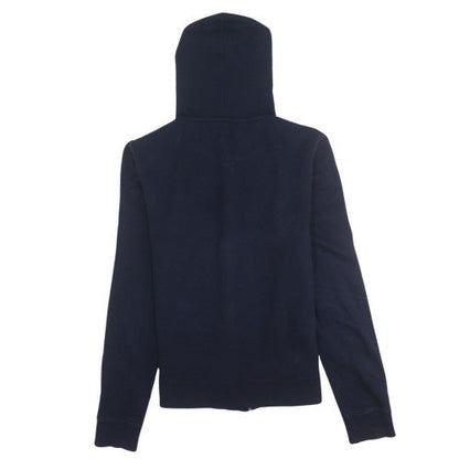 Mens UK Size M Ralph Lauren Sport Blue Full Zip Hoodie