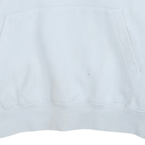 Mens UK Size S Nike White Pullover Hoodie