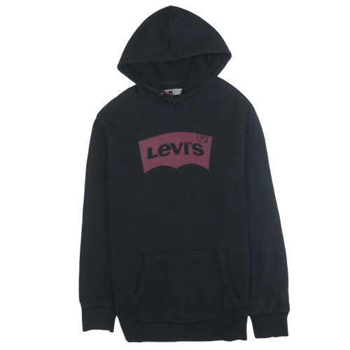 Mens UK Size XL Levi's Black Pullover Hoodie