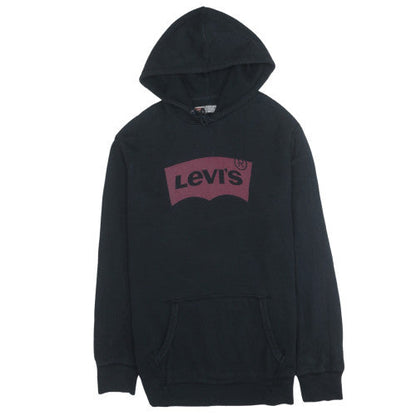 Mens UK Size XL Levi's Black Pullover Hoodie