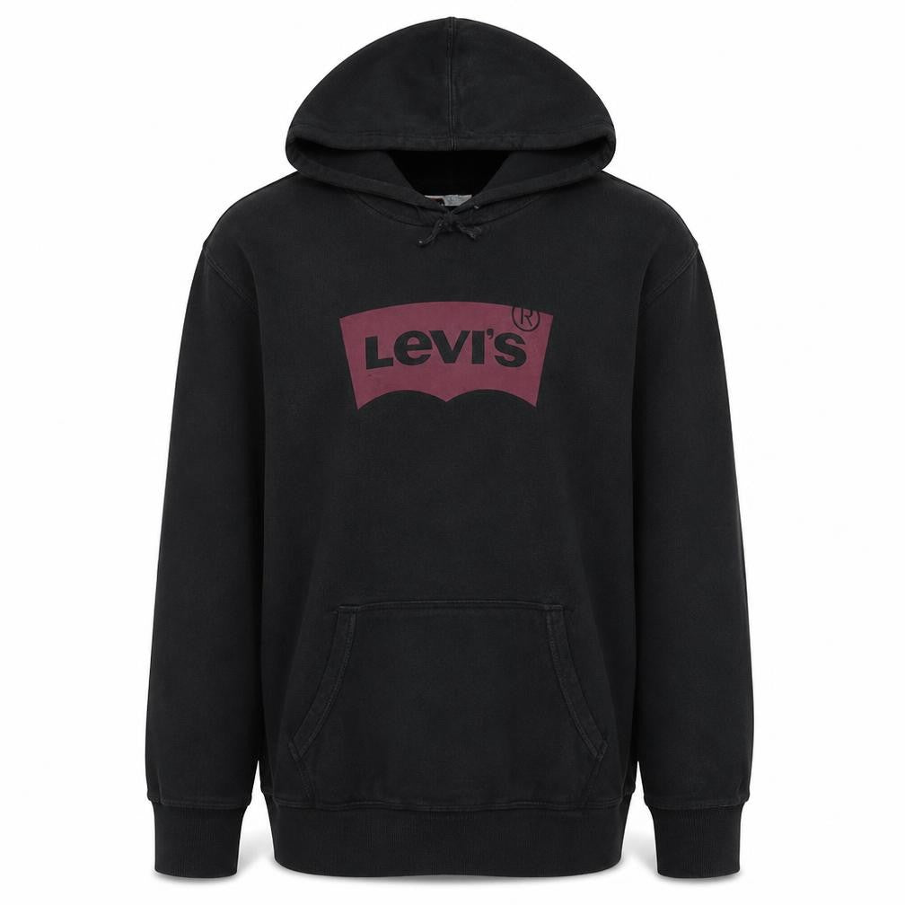 Mens UK Size XL Levi's Black Pullover Hoodie