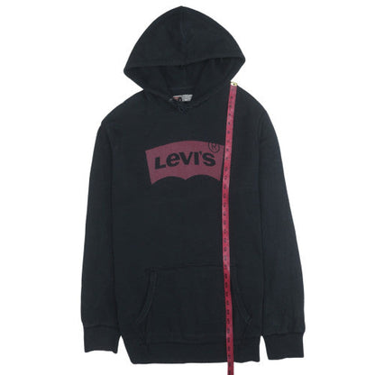Mens UK Size XL Levi's Black Pullover Hoodie