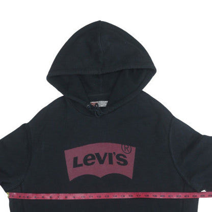 Mens UK Size XL Levi's Black Pullover Hoodie