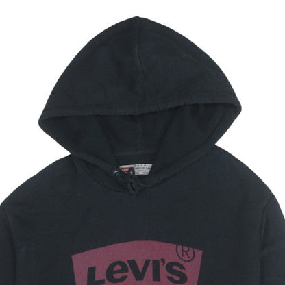 Mens UK Size XL Levi's Black Pullover Hoodie