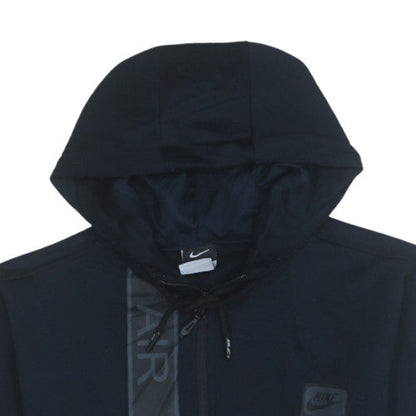 Mens UK Size M Nike Black Pullover Hoodie