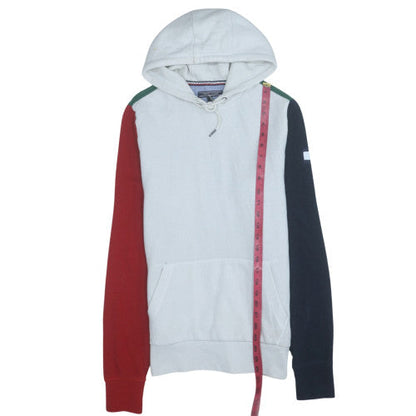 Mens UK Size S Tommy Hilfiger Multicoloured Pullover Hoodie