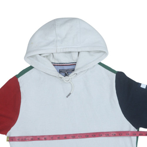 Mens UK Size S Tommy Hilfiger Multicoloured Pullover Hoodie