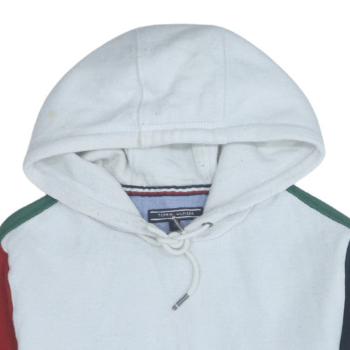 Mens UK Size S Tommy Hilfiger Multicoloured Pullover Hoodie
