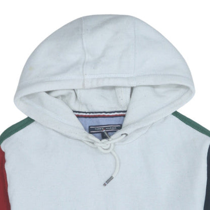 Mens UK Size S Tommy Hilfiger Multicoloured Pullover Hoodie