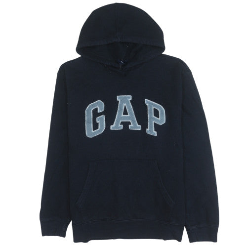 Mens UK Size L Gap Black Pullover Hoodie