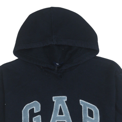Mens UK Size L Gap Black Pullover Hoodie