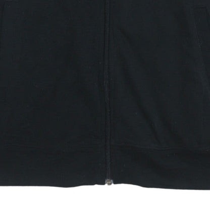 Womens UK Size M adidas Black Full Zip Hoodie
