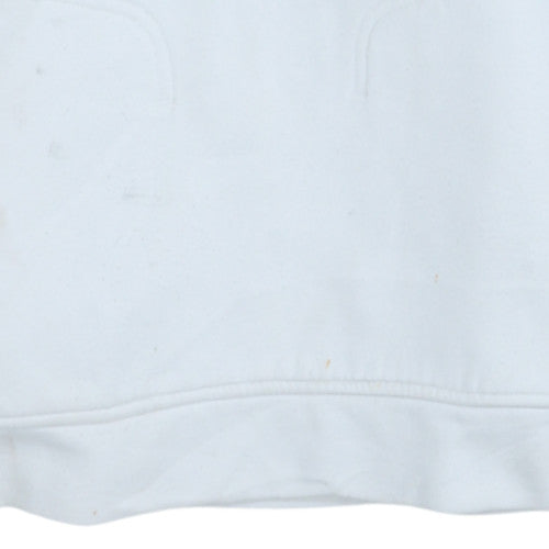 Mens UK Size L adidas White Pullover Hoodie
