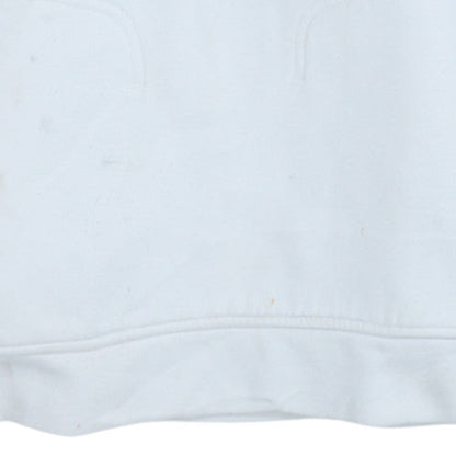 Mens UK Size L adidas White Pullover Hoodie