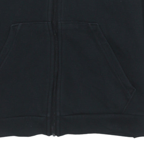 Teens UK Size XL PUMA Black Full Zip Hoodie