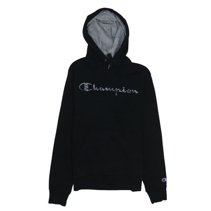 Mens UK Size S Champion Black Pullover Hoodie