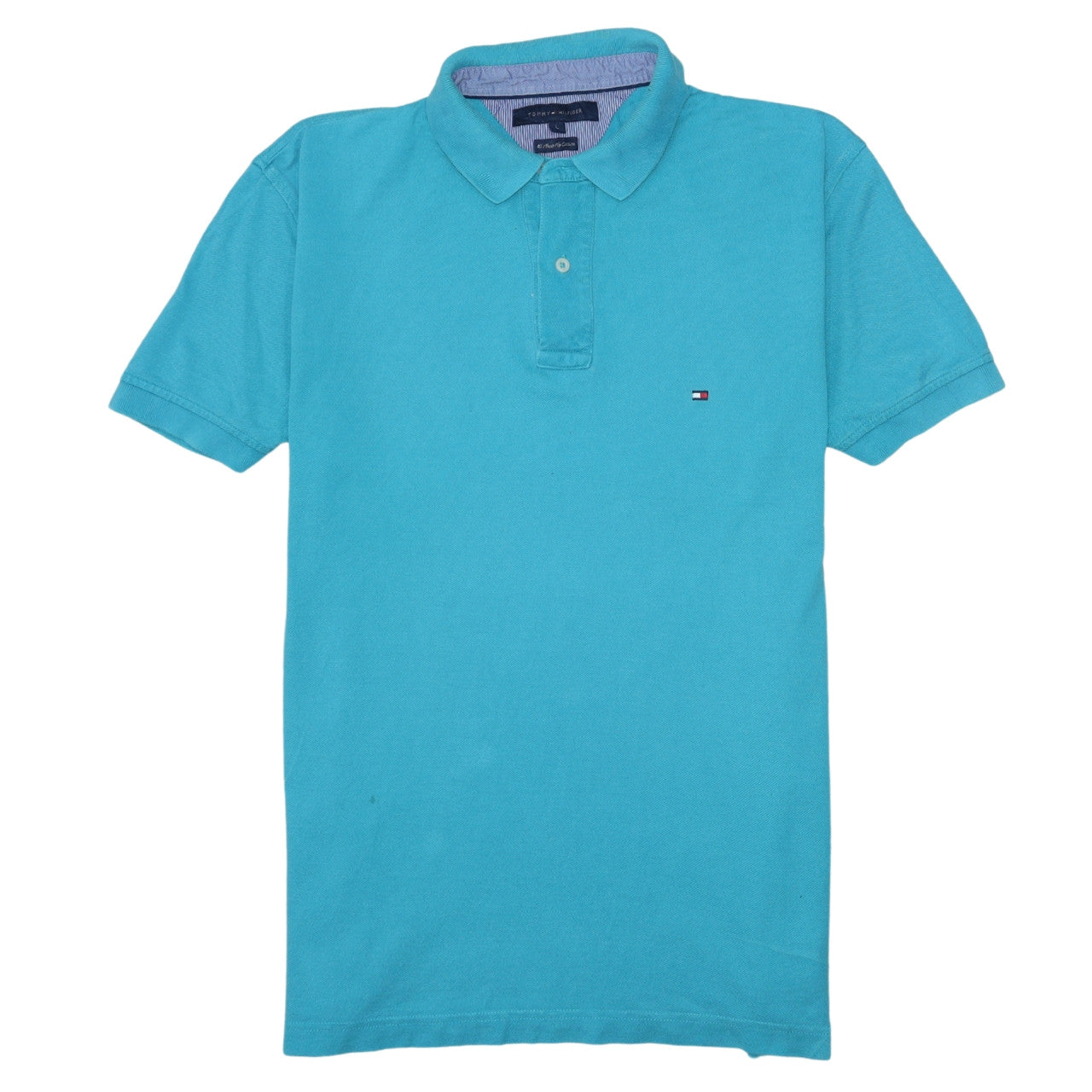 Mens UK Size L Tommy Hilfiger Cotton Polo Shirt
