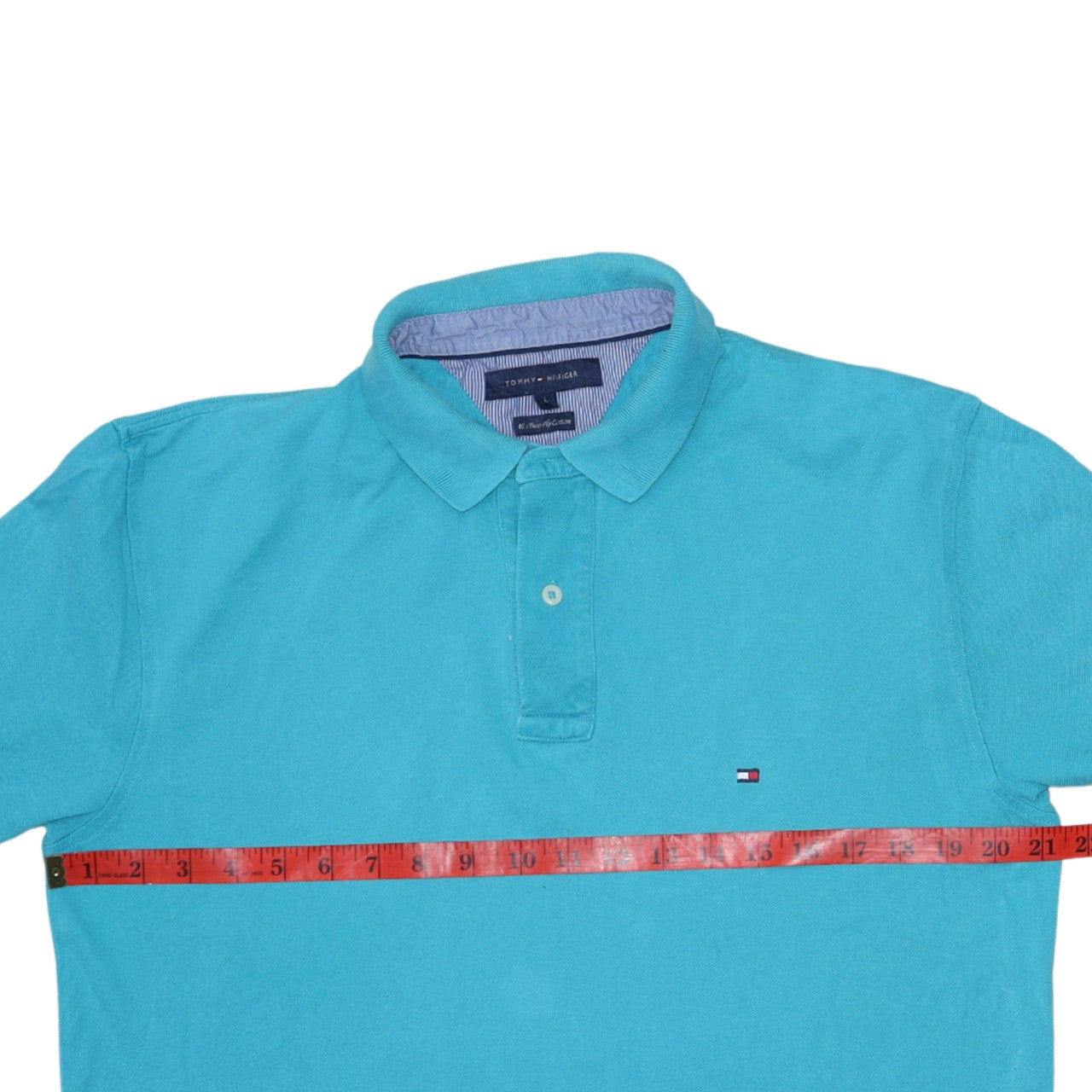 Mens UK Size L Tommy Hilfiger Cotton Polo Shirt