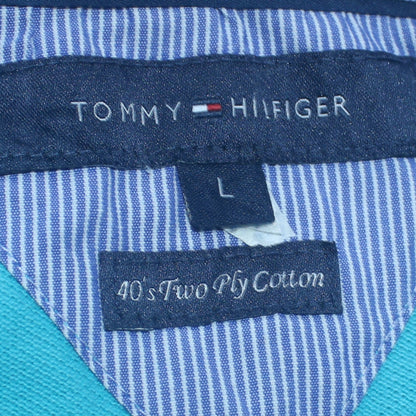 Mens UK Size L Tommy Hilfiger Cotton Polo Shirt