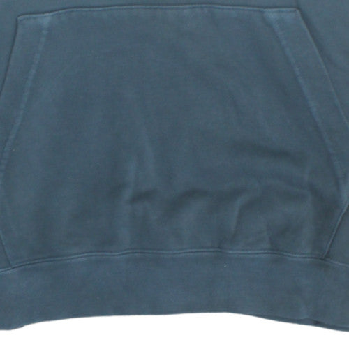 Mens UK Size S Nike Blue Pullover Hoodie