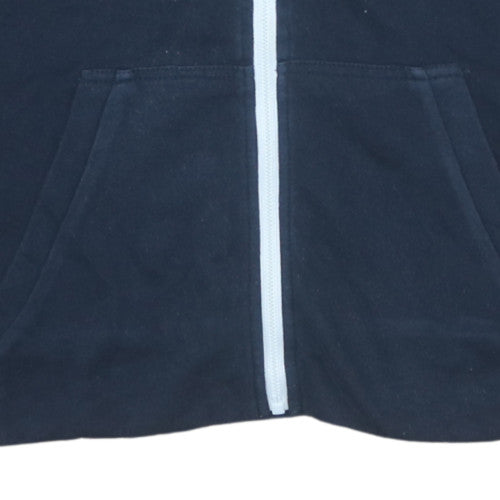 Mens UK Size L Diesel Black Full Zip Hoodie