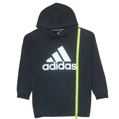 Womens UK Size L adidas Black Pullover Hoodie